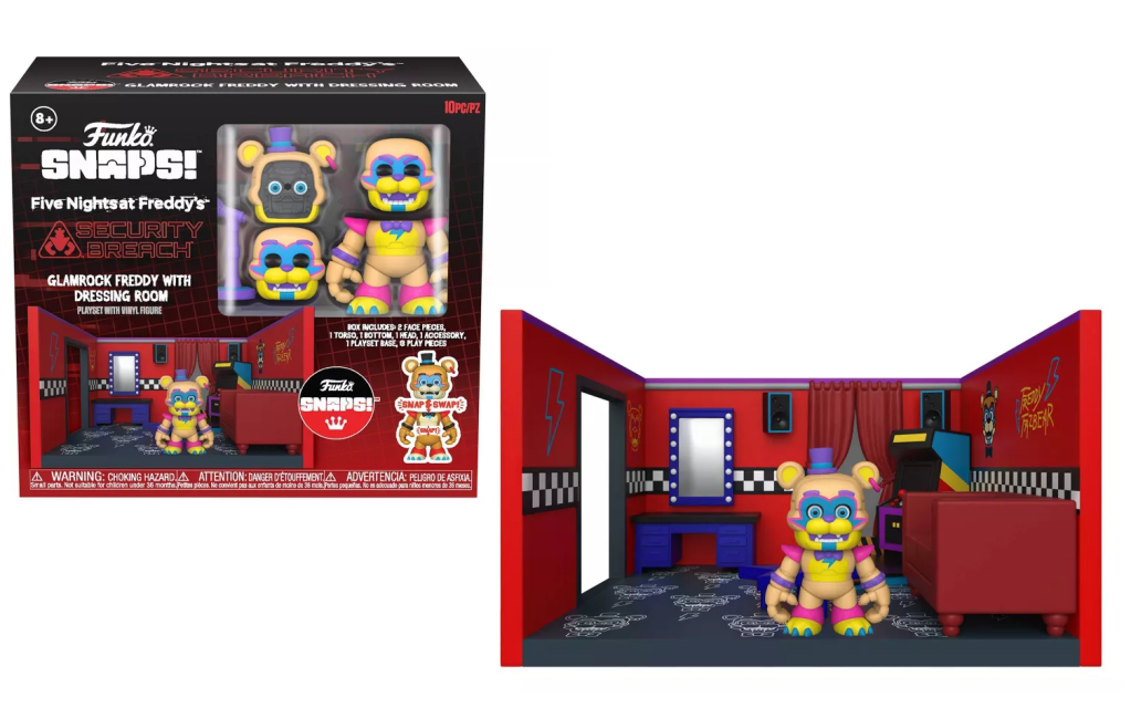 FNAF - Freddy's Room - Snap Playset Funko : ShopForGeek.com: Figurines ...