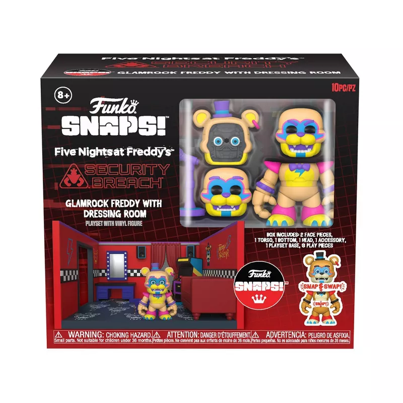 FNAF - Salle de Freddy - Snap Playset Funko - 4