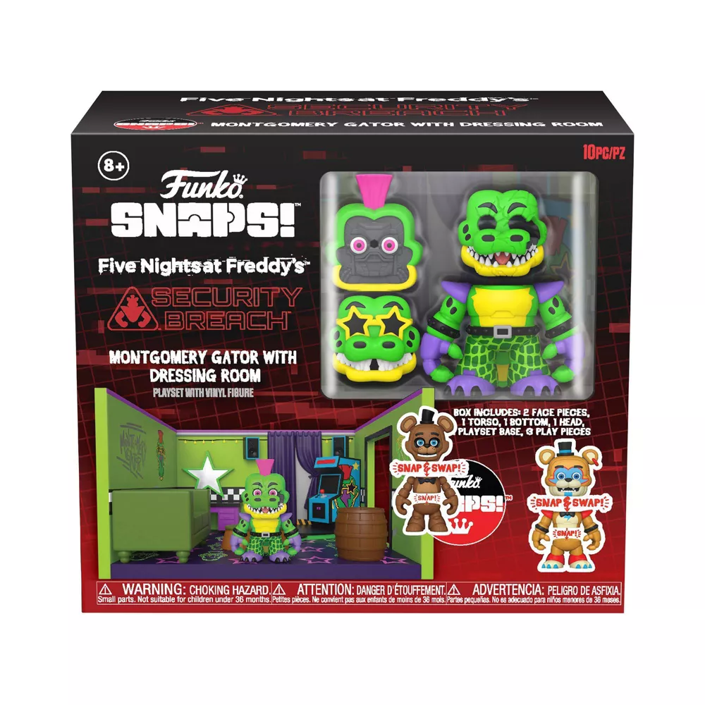 FNAF - Salle de Gator - Snap Playset Funko - 4