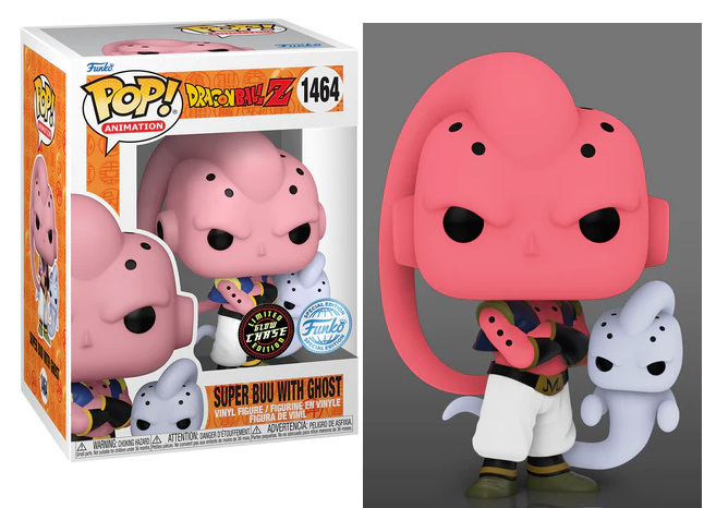 DRAGON BALL Z - POP Animation N°1464 -Buu avec fantome avec Chase (GW) - 2