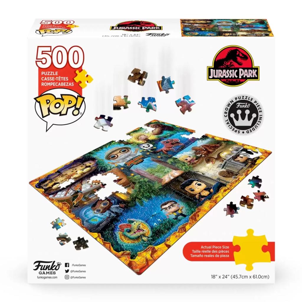 JURASSIC PARK - POP Puzzles 500 Pcs : ShopForGeek.com: Puzzle Funko ...