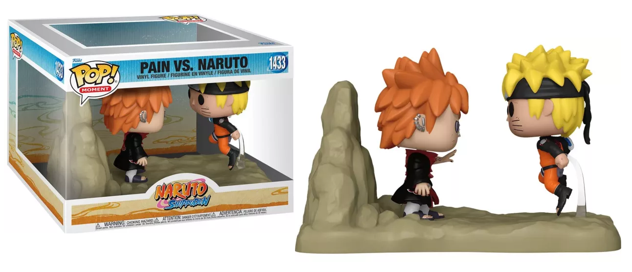 Funko Pop! Moment - Naruto: Shippuden - Pain Vs. Naruto #1433