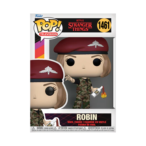 STRANGER THINGS S4 - POP TV N° 1461 - Chasseur Robin avec Cocktail - 2
