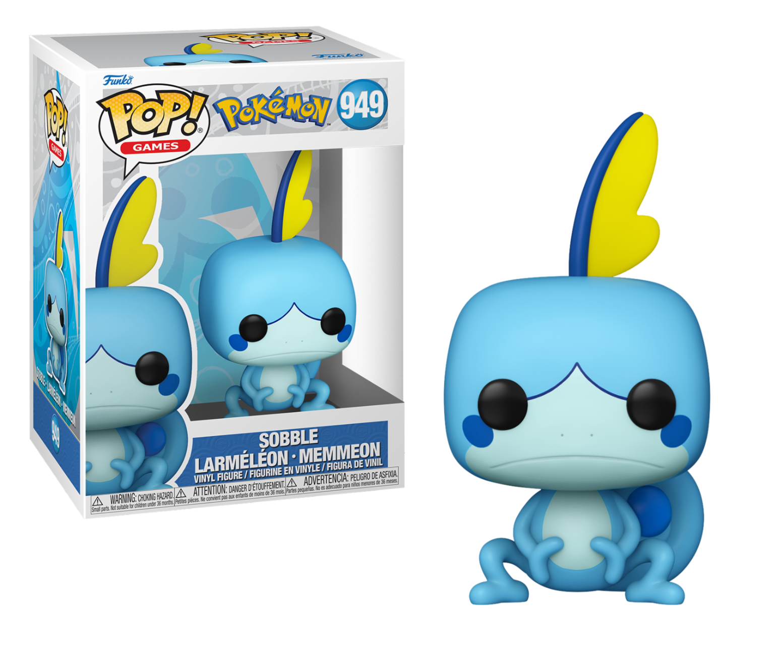 POKEMON - POP Games N° 949 - Larméléon : : Bobble Head POP  Funko Pokemon