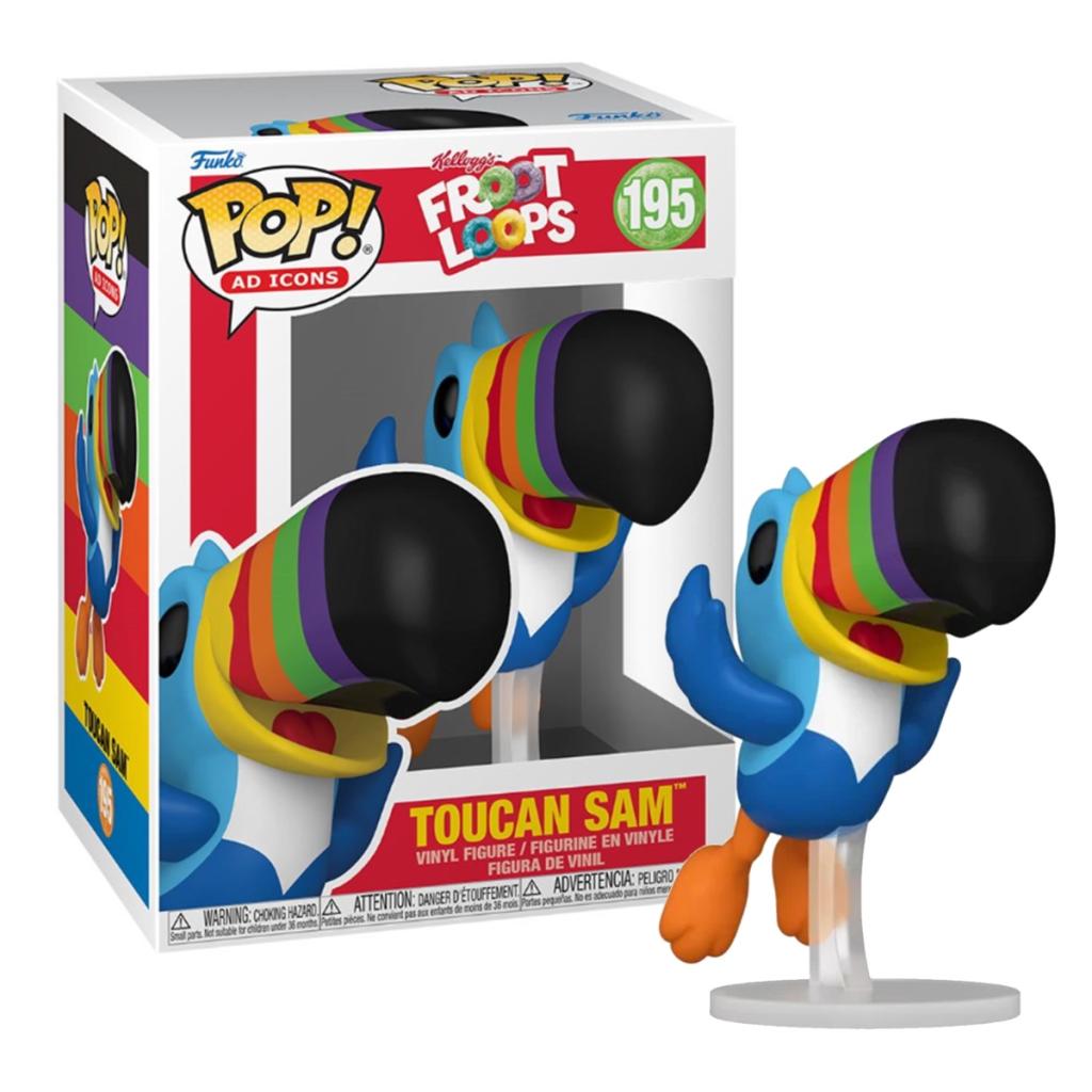 Porte-clé Toucan Sam / Kelloggs / Funko Pocket Pop