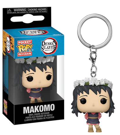 DEMON SLAYER Pocket Pop Keychains Makomo (Flower Headdress