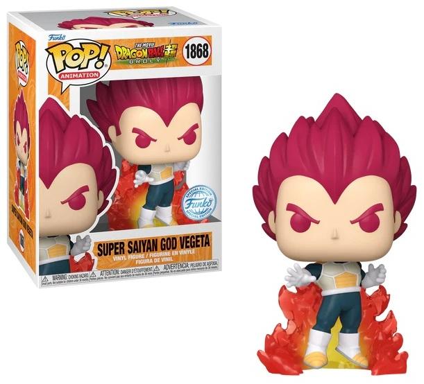 DBS BROLY POP Animation N° 1868 SSG Vegeta with Chase (GW