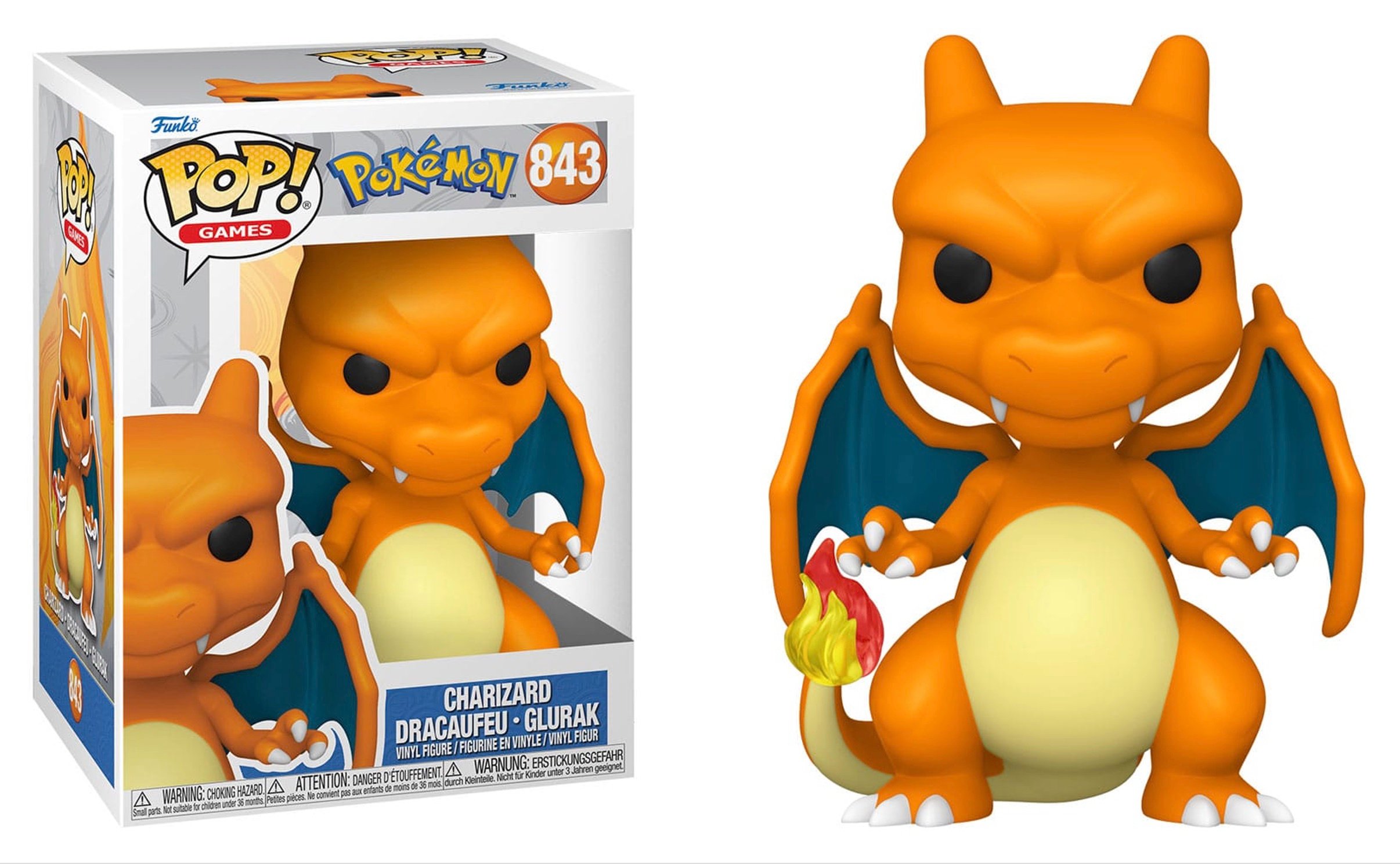 POKEMON - POP Games N° 843 - Dracaufeu : : Bobble