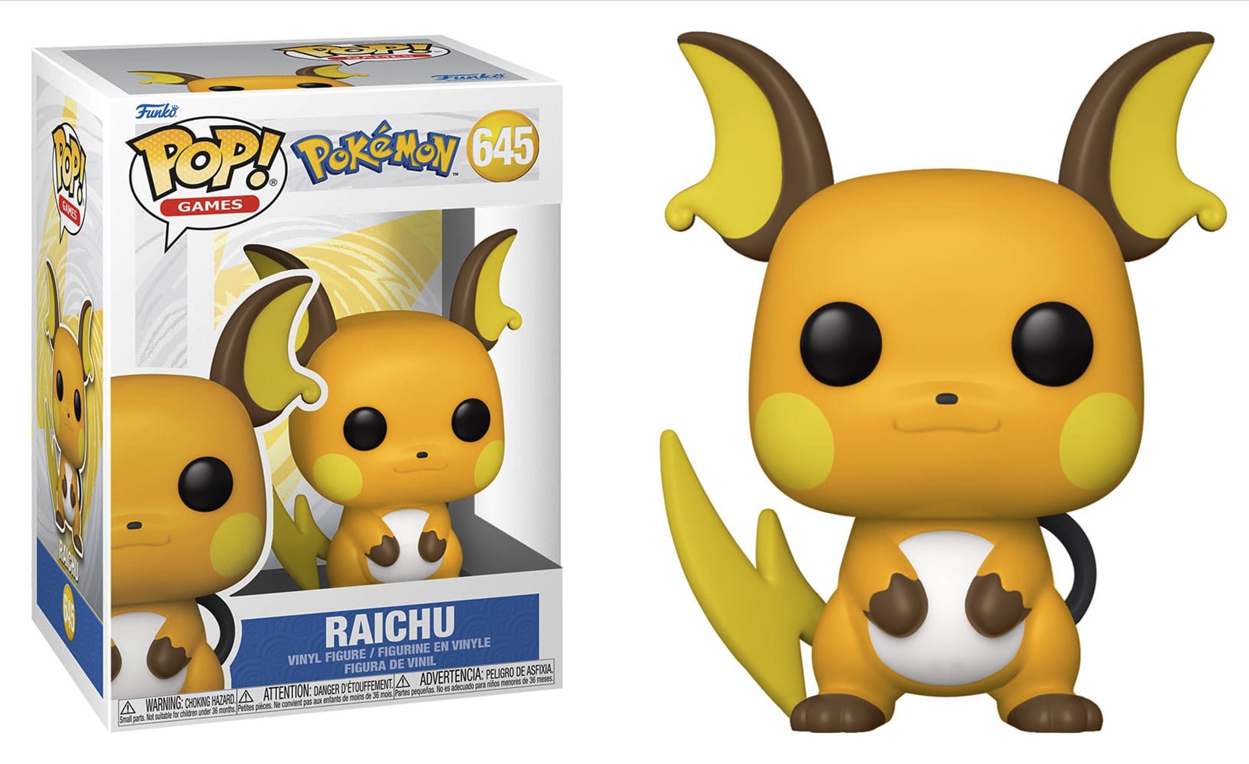 Jouets en peluche Pokémon pour enfants, Pikachu, Raichu Anime