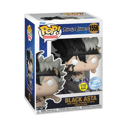 BLACK CLOVER - POP Animation N° 1556 - Black Asta (GW) - 2