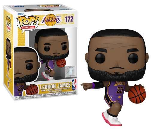 LAKERS - POP NBA N° 172 - LeBron James : ShopForGeek.com: Bobble