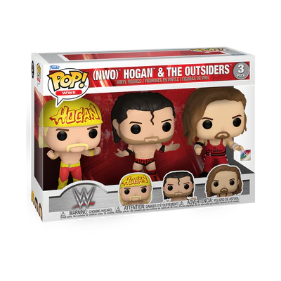WWE - POP WWE - 3PK - Hogans & les Outsiders - 2