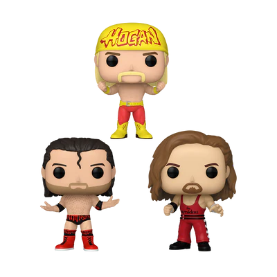 WWE - POP WWE - 3PK - Hogans & les Outsiders - 3
