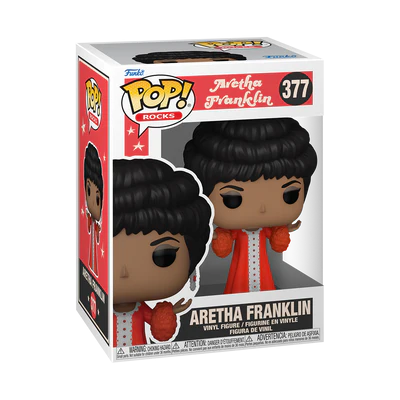 MUSIC - POP Rocks N° 377 - Aretha Franklin (Robe Rouge) - 2
