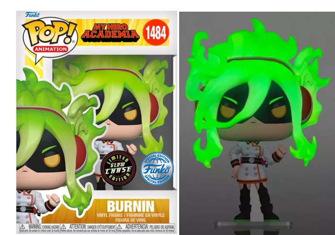 MY HERO ACADEMIA - POP Animation N° 1484 - Burnin avec Chase (GW) - 2