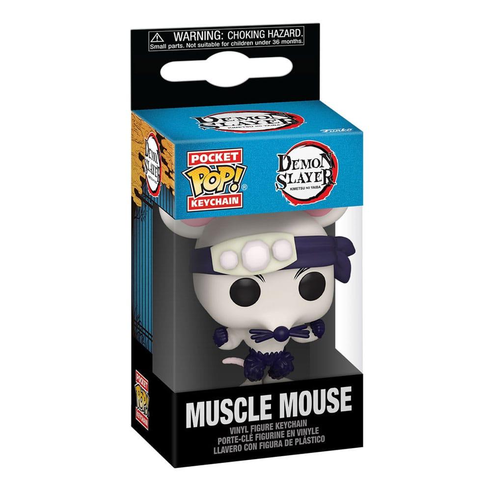 DEMON SLAYER - Pocket Pop Keychains - Muscle Mouse - 2