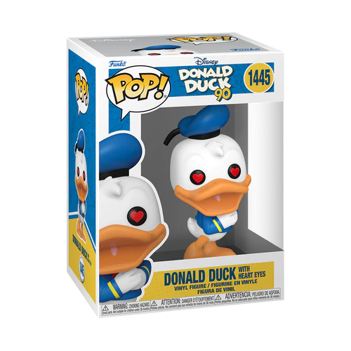 DONALD DUCK 90TH - POP Disney N° 1445 - Donald Duck (Yeux Coeurs) - 2