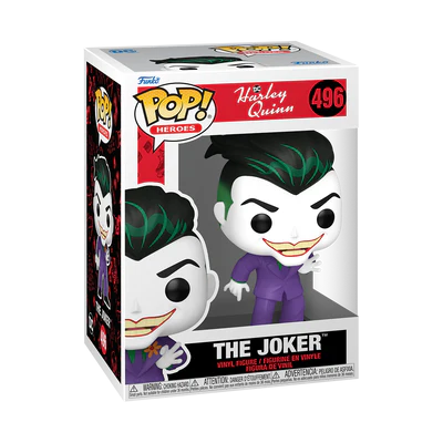 HARLEY QUINN ANIMATED SERIES - POP Heroes N° 496 - Le Joker - 2