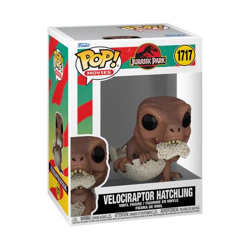JURASSIC PARK HATCHLING - POP Movies N° 1717 - Velociraptor - 2