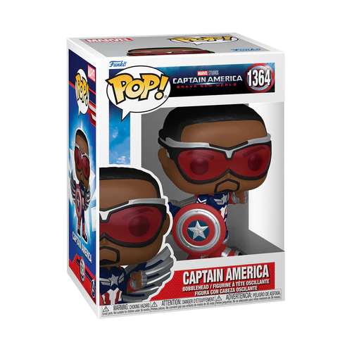 CAPTAIN AMERICA BRAVE NEW WORLD - POP Marvel N° 1364 - Captain America - 2