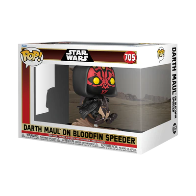 STAR WARS 1 - POP Ride DLX N° 705 - Dark Maul sur Bloodfin - 2