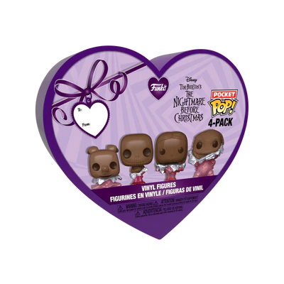 NBX - Pocket Pop Keychains 4 Pack- Saint-Valentin (Look Chocolat) - 2