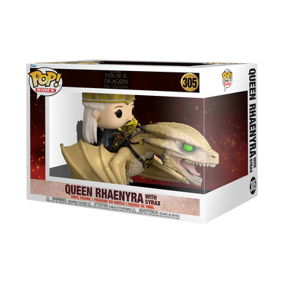 HOUSE OF THE DRAGONS - POP Ride DLX N° 305 - Rhaenyra avec Syrax - 2