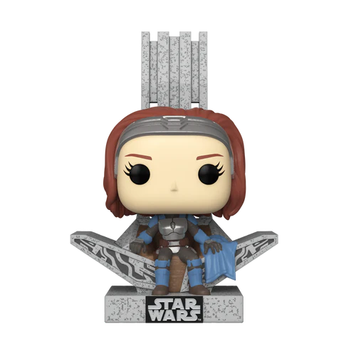 THE MANDALORIAN - POP Deluxe N° 669 - Bo Katan avec Throne - 3