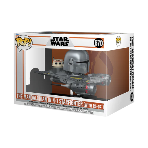 THE MANDALORIAN - POP Rides N° 670 - Mandalorian dans N1 Starfighter - 2