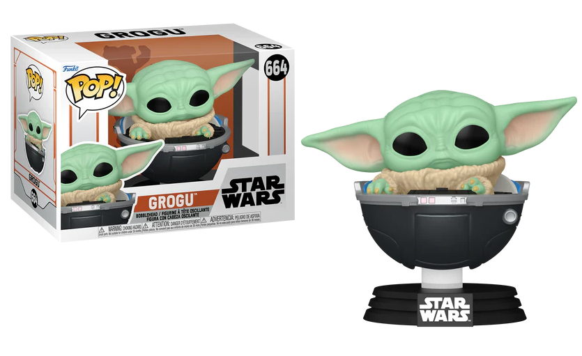 THE MANDALORIAN POP N° 664 Grogu Bobble