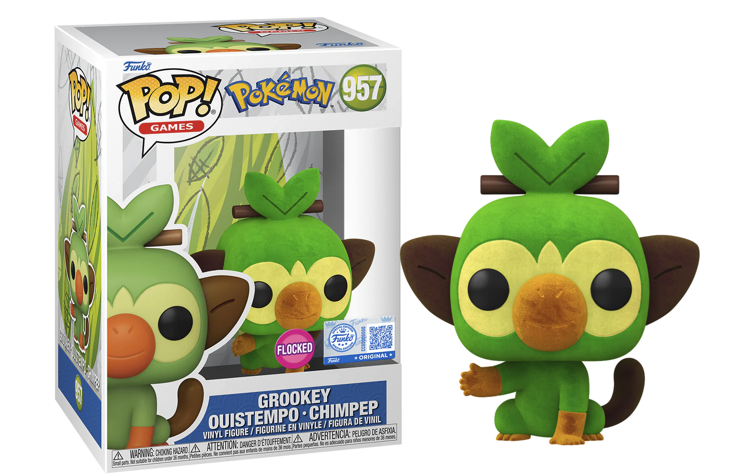 POKEMON - POP Games N° 957 - Ouistempo (Flocked)