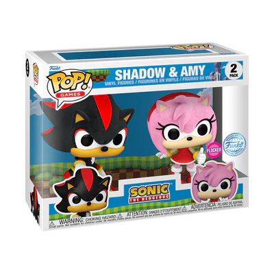SONIC - POP Games - 2 Pack Shadow & Amy Rose (FL) - 2