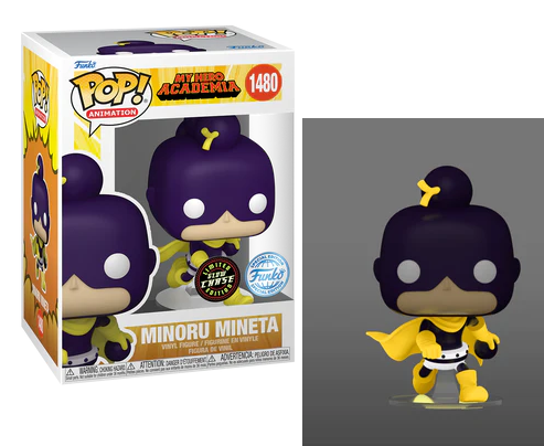 MY HERO ACADEMIA - POP Animation N°1480 -Minoru Mineta avec Chase (GW) - 2