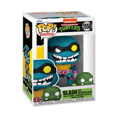 TORTUES NINJAS - POP & Buddy N° 1558 - Slash & Pre-mutated Slash - 2