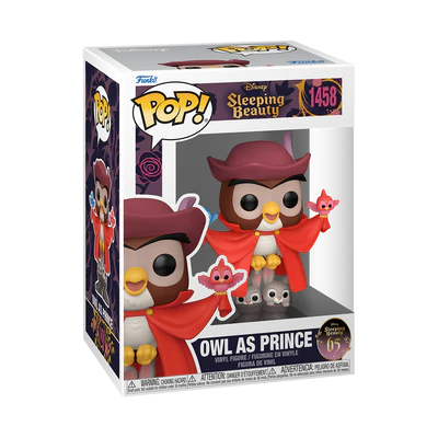 LA BELLE AU BOIS DORMANT - POP Disney N° 1458 - Hibou en prince - 2