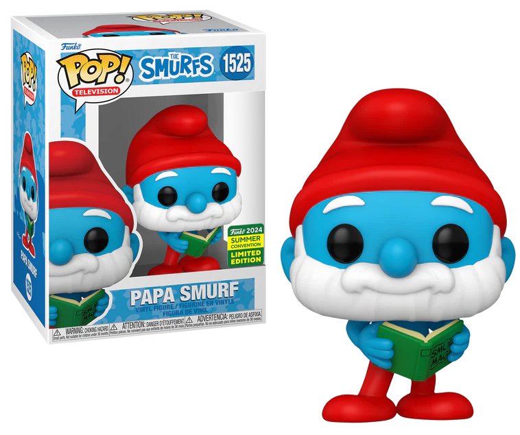THE SMURFS POP Television N° 1525 Papa Smurf 