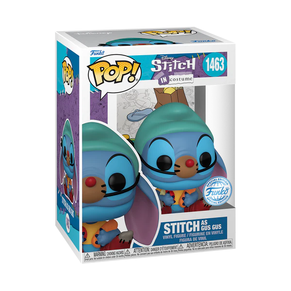 STITCH COSTUME - POP Disney N° 1463 - Gus Gus - 2