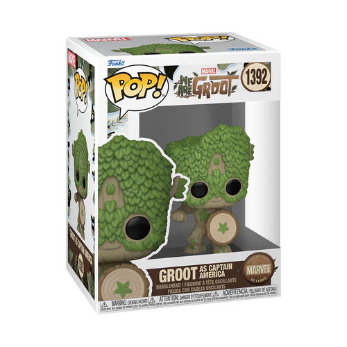 WE ARE GROOT - POP Marvel N° 1392 - Captain America - 2