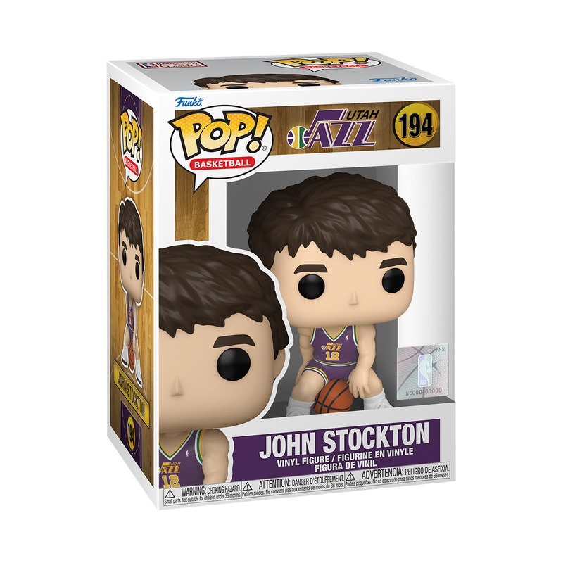 JAZZ - POP NBA N° 194 - RS John Stockton - 3