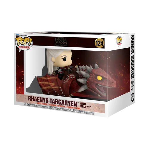 HOUSE OF THE DRAGON - POP Ride DLX N° 124 - Rhaenys avec Meleys - 2