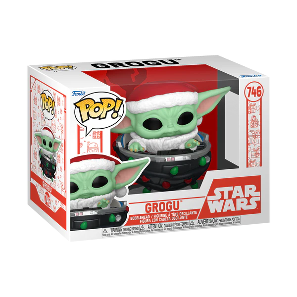 MANDALORIAN HOLIDAY - POP Star Wars N° 746 - Grogu - 2