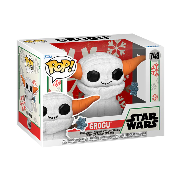 MANDALORIAN HOLIDAY - POP Star Wars N° 748 - Grogu (Bonhomme de neige) - 2