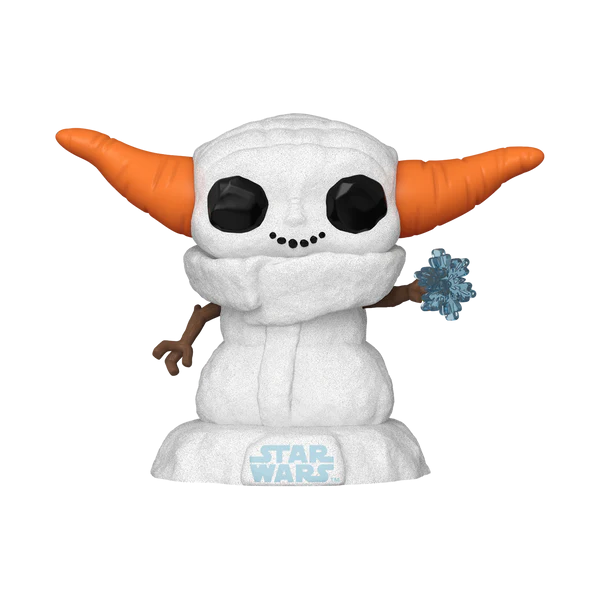 MANDALORIAN HOLIDAY - POP Star Wars N° 748 - Grogu (Bonhomme de neige) - 3