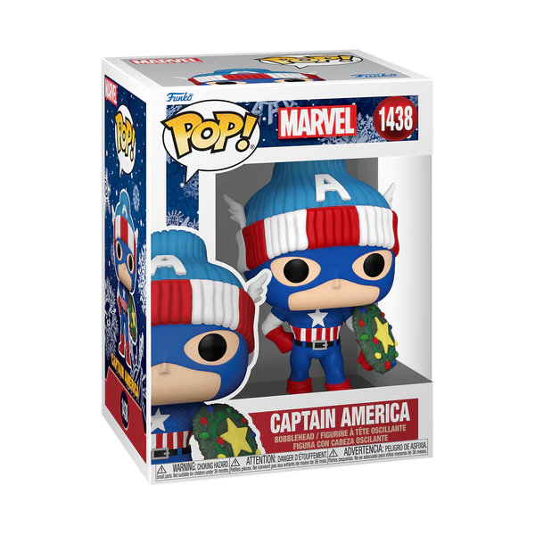 HOLIDAY '24 - POP Marvel N° 1438 - Captain America - 2