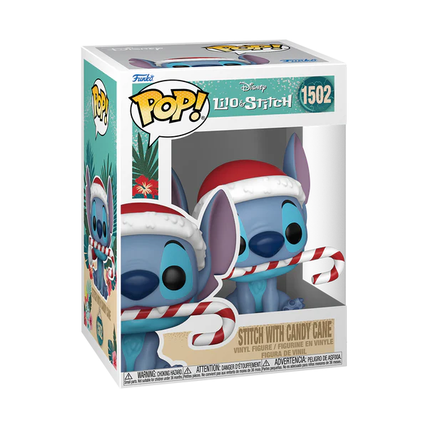 LILO & STITCH - POP Disney N° 1502 - Stitch avec canne en sucre d'orge - 2