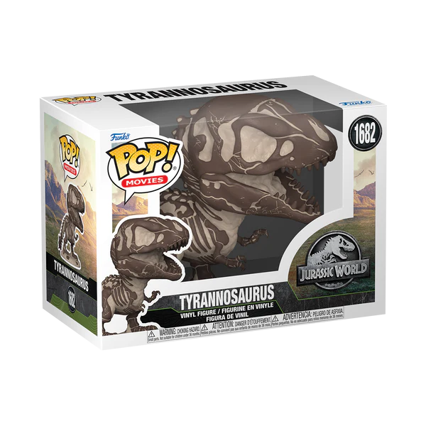 JURASSIC PARK FOSSIL - POP Movie N° 1682 - Tyrannosaurus - 2