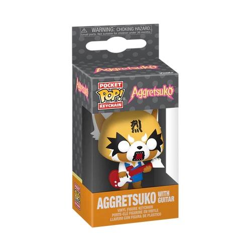 AGGRETSUKO - Pocket Pop Keychains - Aggretsuko avec Guitare - 2