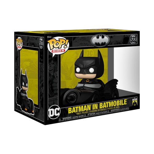 BATMAN 85TH - POP Ride DLX N° 522 - Batman avec Batmobile - 2