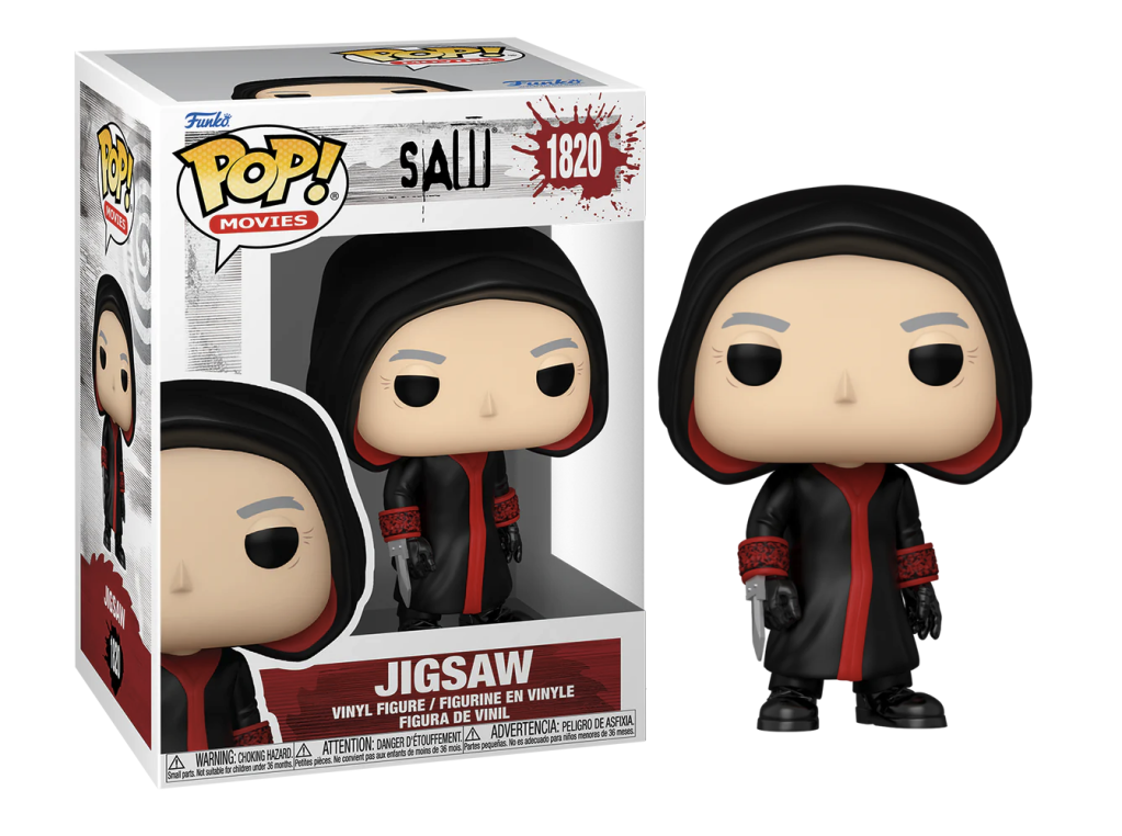 SAW POP Movies N° 1820 Jigsaw Killer with Chase ShopForGeek