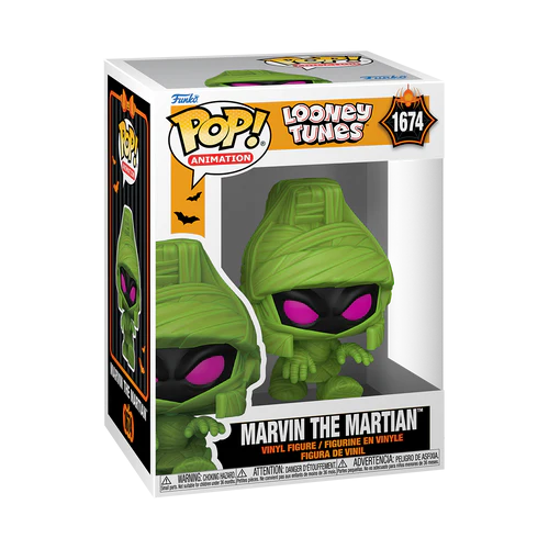 LOONEY TUNES HALLOWEEN - POP Animation N° 1674 - Marvin (Mummy) - 2